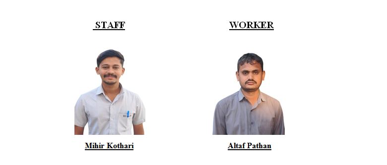 BEST EMPLOYEE OF THE MONTH REWARD FOR THE MONTH FEBRUARY – 2025
